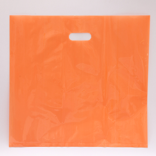 pe평판 오렌지색 비닐봉투